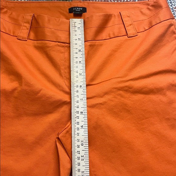 J.Crew Stretch City Fit Chinos – Orange | Size 8 | Like New - Picture 5 of 7